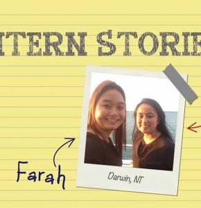 Intern stories: Farah and Baz