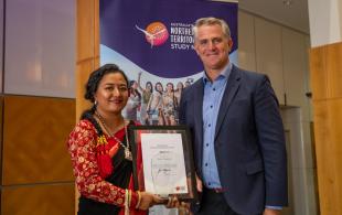 Congratulations Daisy Twayana, the 2023 Study NT International Student of the Year. 